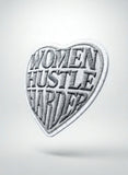 Women Hustle Hearts Hoodie